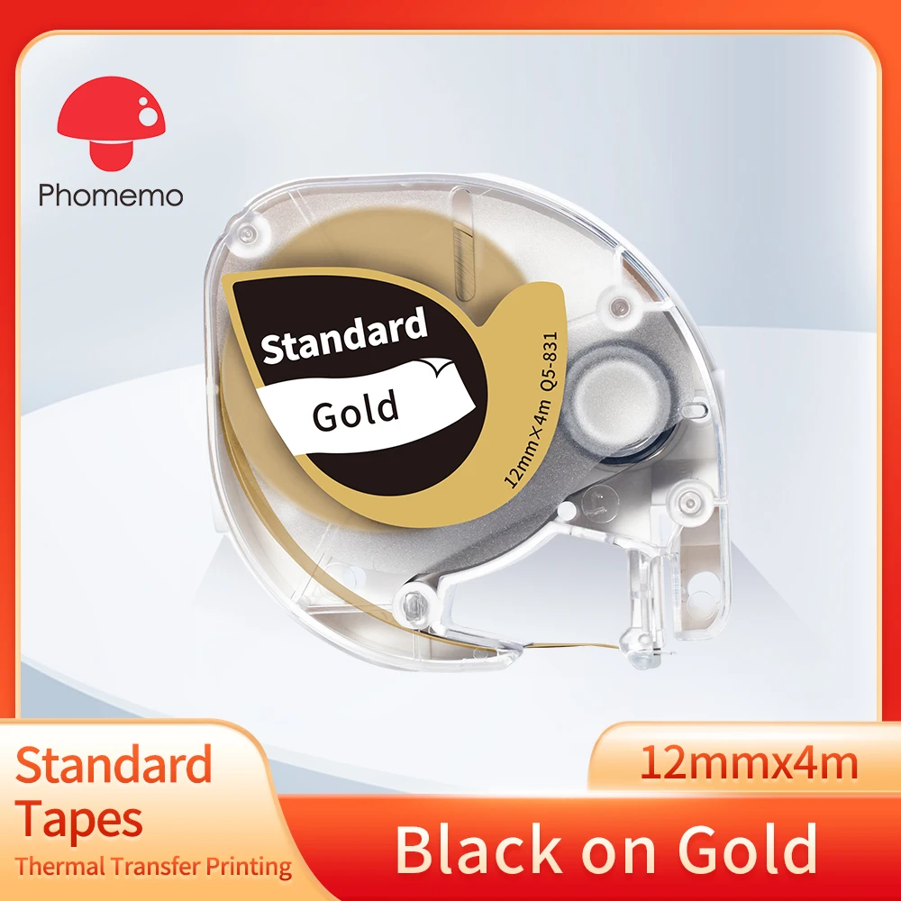 Enhanced Label Maker Tape - 12mm Width