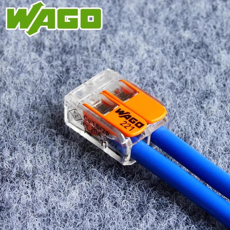 100pcs WAGO bulk sales 221-412 221-413 221-415 Brand New Ori quick