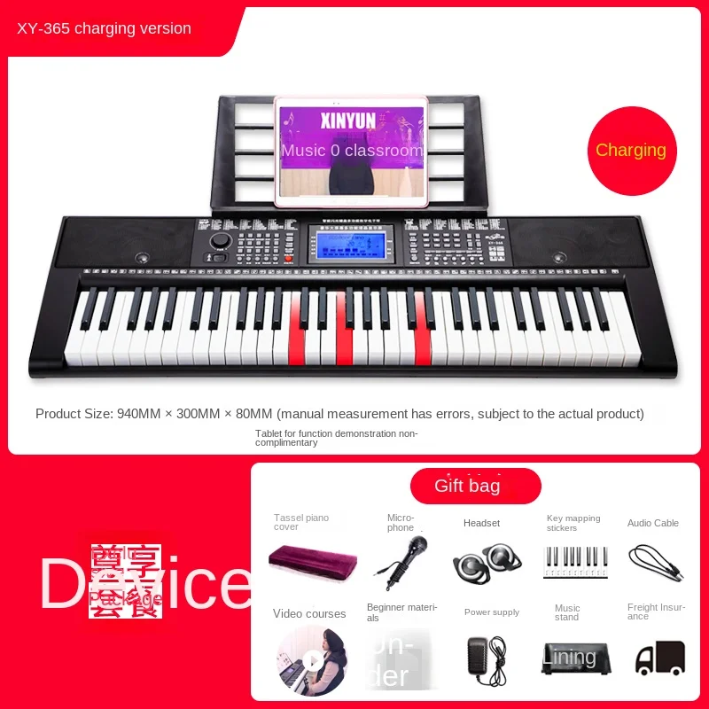 Controller Childrens Musical Keyboard Professional Electronic Piano  Synthesizer Digital Teclado Infantil Electronic Organ AA50EO - AliExpress