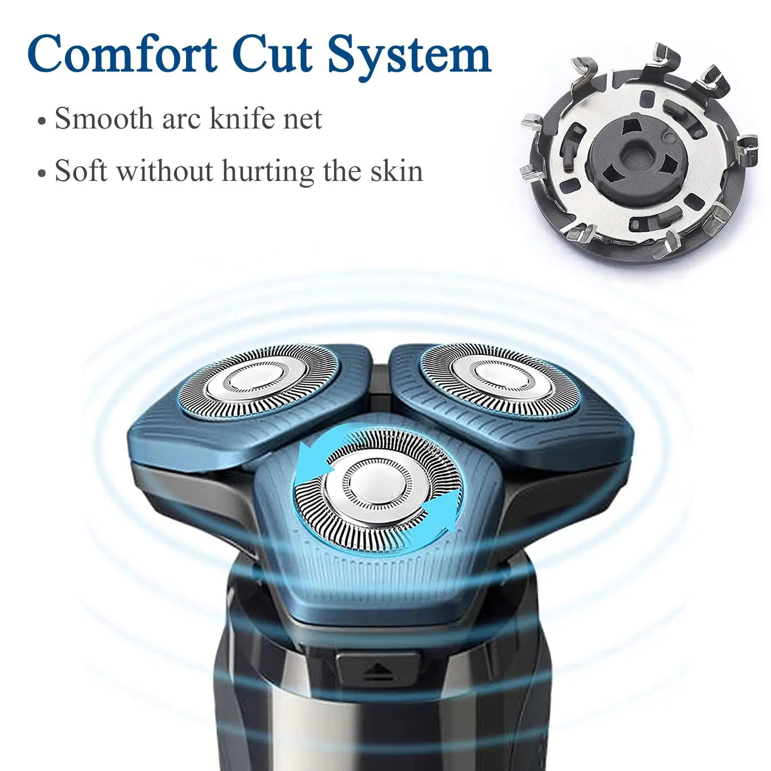 SH71 Replacement Shaving Heads for Philips Norelco Shaver Series 7000 and Angular-Shaped Series 5000 SH71/52