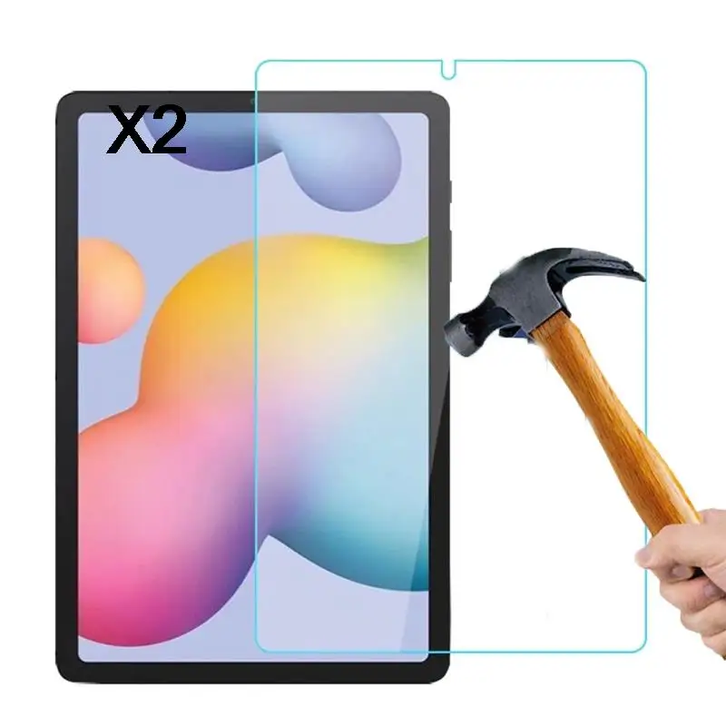 

2PCS Tempered Glass For Samsung Galaxy Tab S6 Lite 10.4 P615 P613 P610 P619 Screen Protector 9H 0.3mm Tablet Protective Film