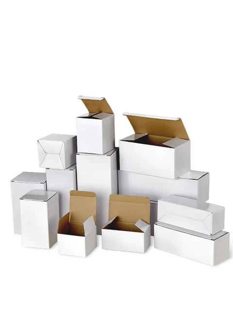 6x4x2 White Shipping Boxes - 30 Pack, Corrugated Cardboard Mailing Boxes For Small Business - View #10