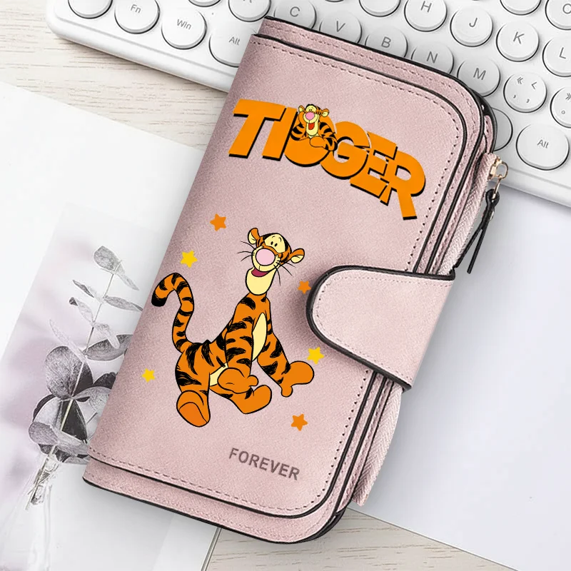 Winnie the Pooh PU Leather Wallet with Zipper Closure & Card Holder S918191d7ed9e4ee788614b89e69f6edcD