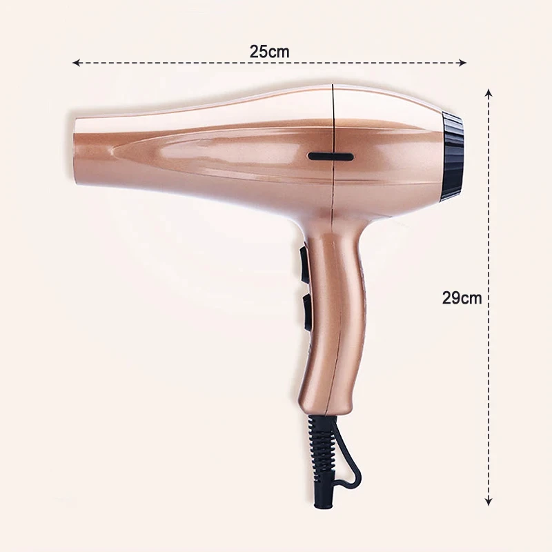 High-power 3200W Professional Hair Dryer for Home and Barber Shop - Cold/Hot Air Anion Hair Care Tool 2