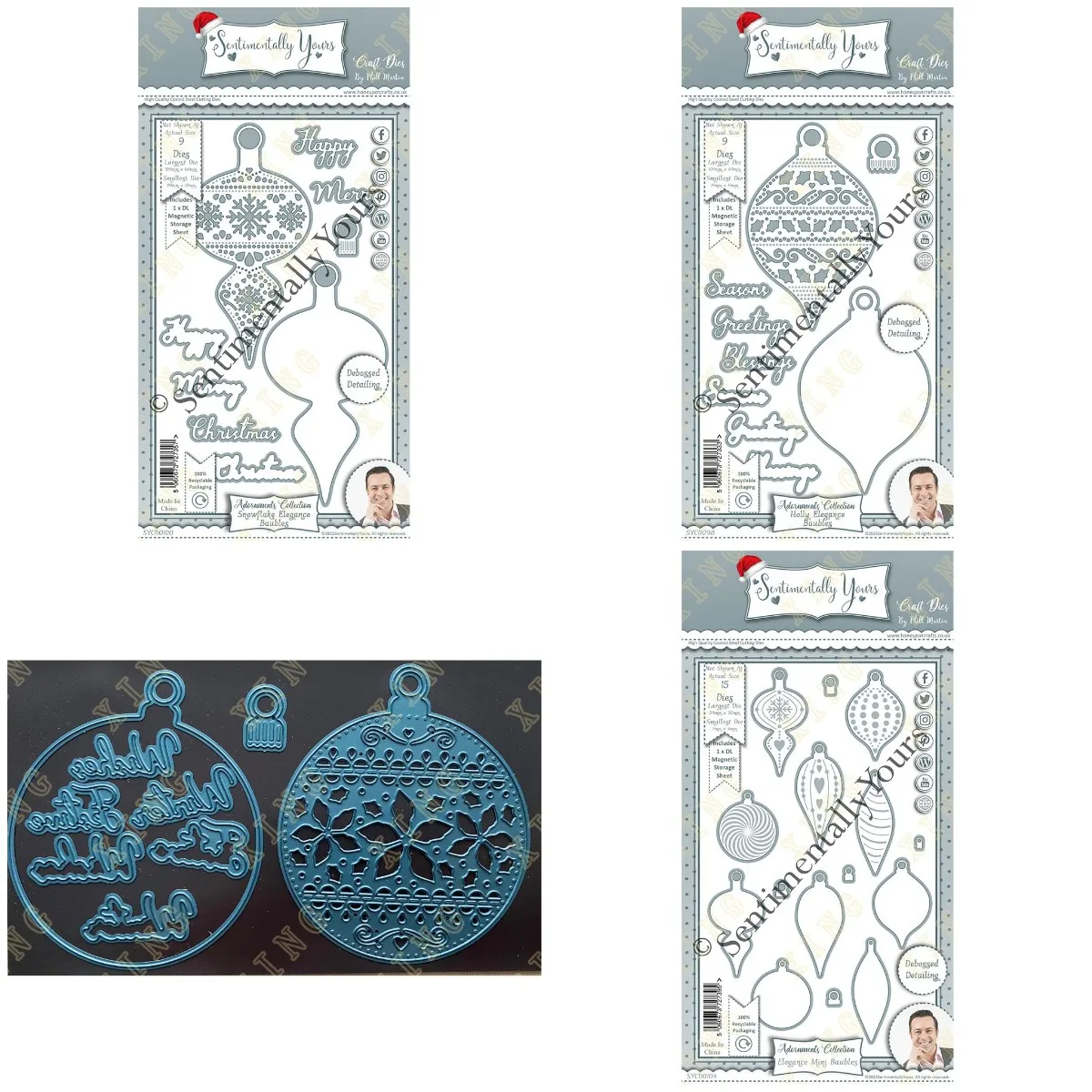 

Metal Die Cutting Dies For DIY Scrapbooking Album Decorative Embossing DIY Paper Cards Making Holly Elegance Baubles Baubles