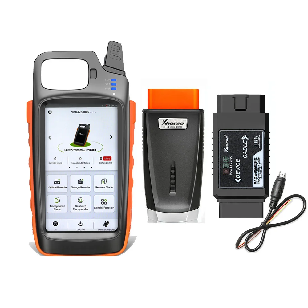 

Инструмент для ключей Xhorse VVDI Max + MINI OBD инструмент + игрушка-ota 8A все ключи для потери Бесплатный кабель обновления