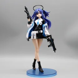 Blue Archive Hayase Yuka 24cm Anime Figure - Collectible Statue and Desktop Ornament (Lemon yellow)