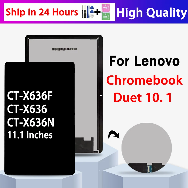 Mustpoint LCD Display Für Lenovo Chromebook Duet - 10.1 Zoll Touchscreen