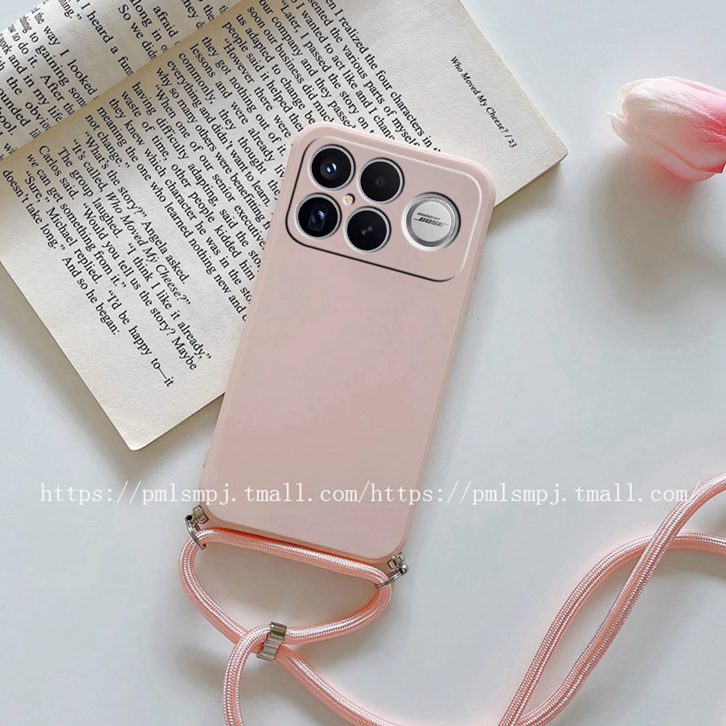Crossbody Lanyard Silicone Phone Case with Strap - Shockproof TPU Cover