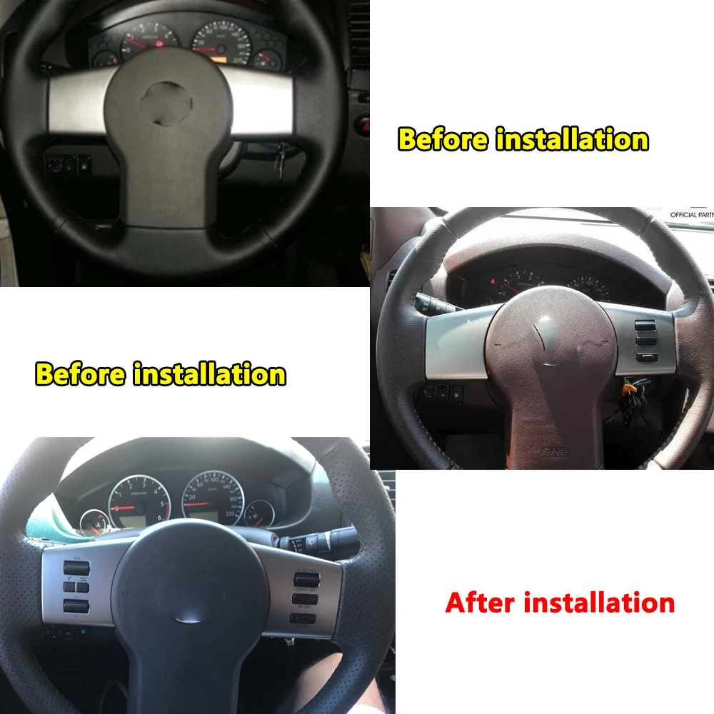 Car Steering Wheel Controls Volume Cruise Switch Buttons For Nissan Navara Front