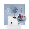 Antilop Full Cover High Chair Mat Dinning Placemat Highchair Tray Baby Silicone Placemat For Kids 2