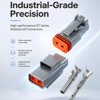 DT06-12S & DT04-12P 12-Pin Deutsch Type DT Series Waterproof Connector - Heavy Duty Automotive Plug for Truck Wire Harness 2