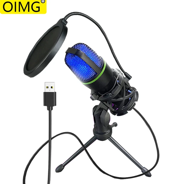 Professional USB Condenser Microphones For PC Computer Laptop Singing  Gaming Streaming Recording Studio  Video Microfon - AliExpress