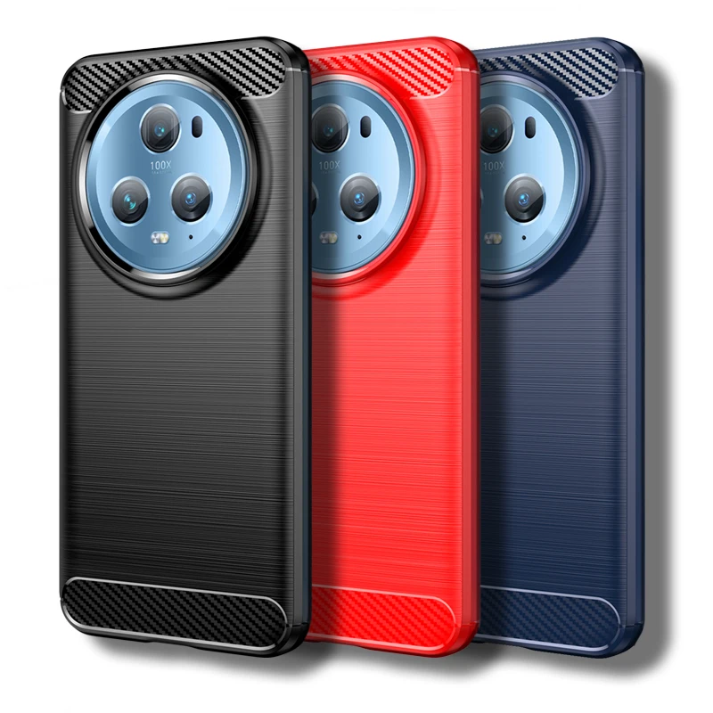 

For Honor Magic5 Pro Case Magic5 Pro Cover 6.81 inch Shockproof Soft Silicone Bumper For Honor Magic5 Pro Magic5 Lite Fundas