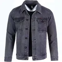 Veste en jean décontractée pour homme – Grande vente de la saison – Style coréen tendance – Printemps, automne, hiver – Coton flanelle épais pour jeunes et étudiants 2