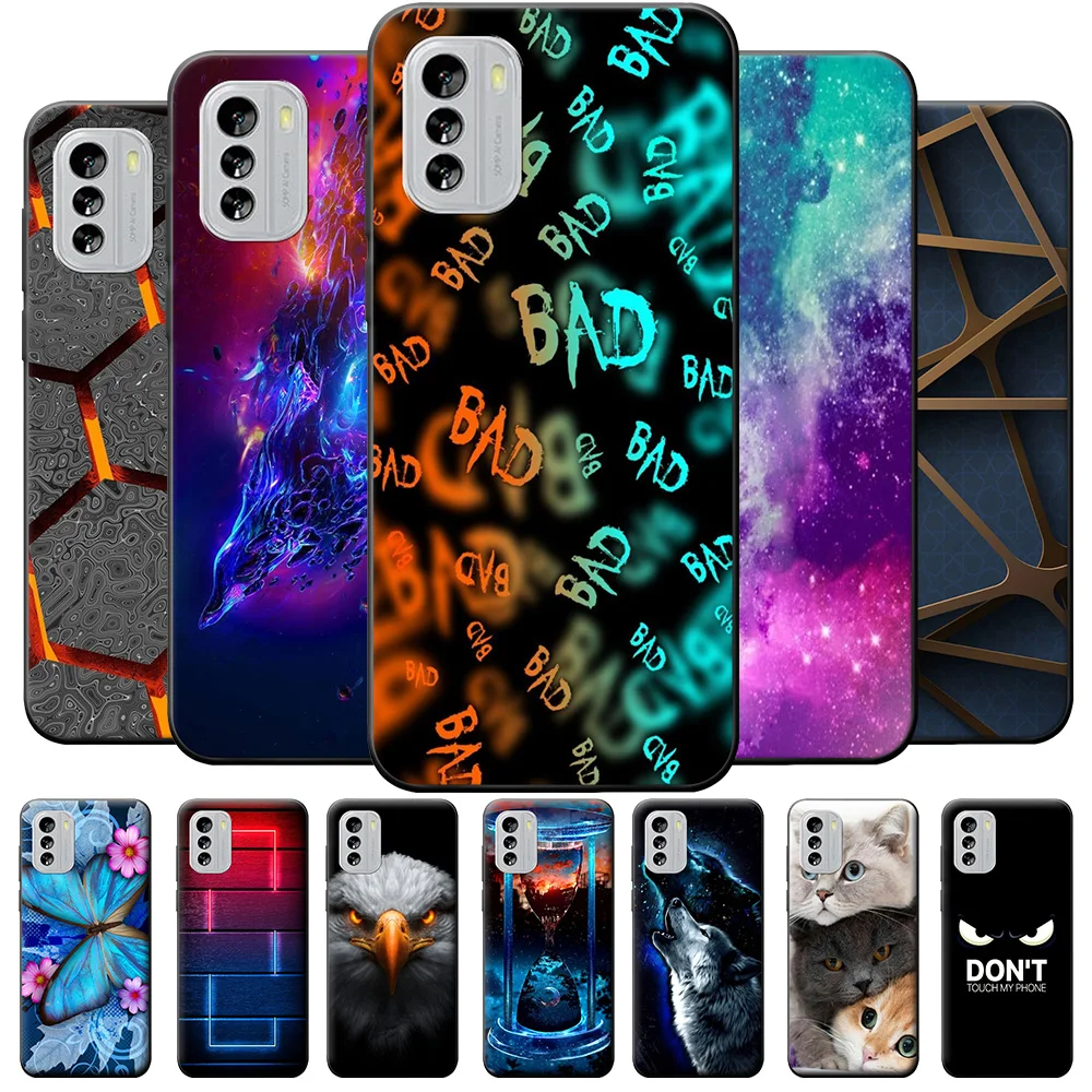 Per Nokia G60 Case 6.58 ''Animal Fashion Painted Silicone Soft Tpu Back Phone Case Per Nokia G60 Protector Cover Fundas Bumper