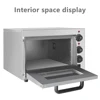 XEOLEO 13' Electric Pizza Oven Baker Oven Single Layer Stainless Steel Baking Machine Commercial Professional baking oven 6