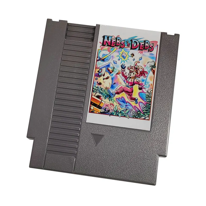 

Игровой картридж NEBS N DEBS для 8-битной игровой консоли NES NTSC и PAL