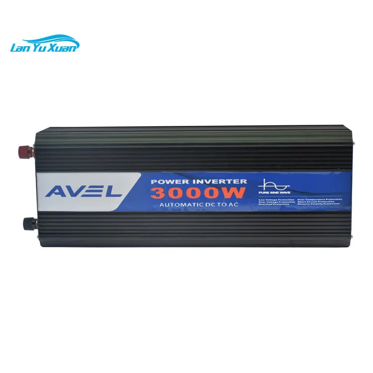 

Factory DC 12V To AC 220V Pure Sine Wave Power Inverter 3000W For Home Application Car