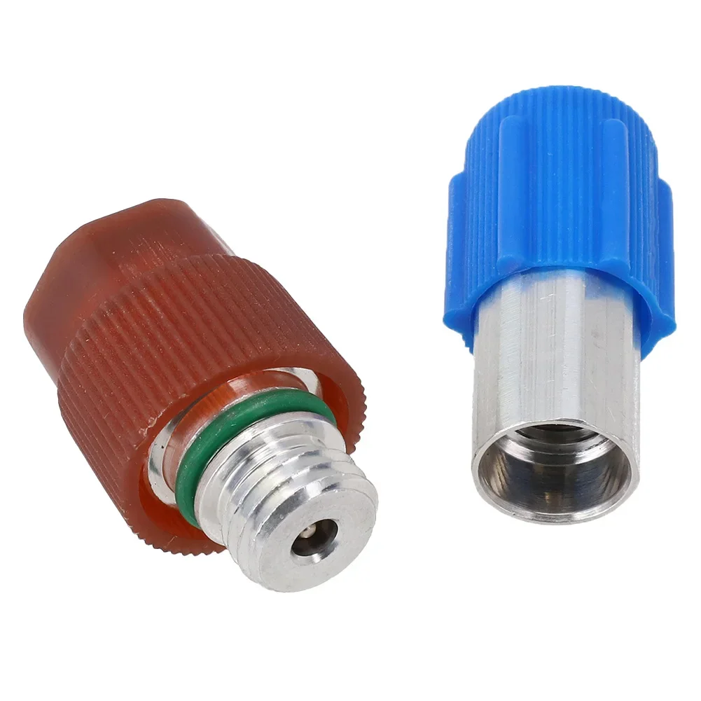 

Durable High Quality Useful New Practical HD ND Adapter R134a 357820795H 357820795J AIR CONDITIONING CONNECTIONS Car