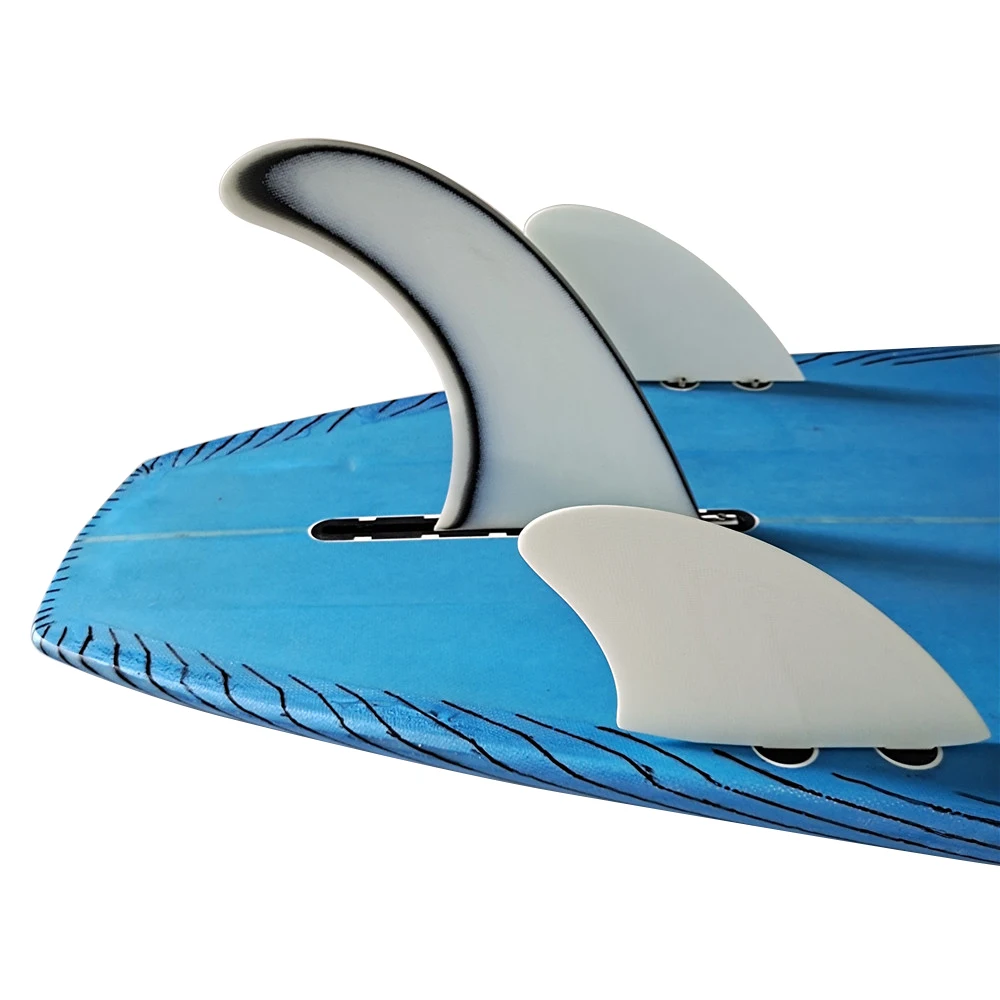 Surfboard fin White Single fin longboard 9 inch length sup accessories Good Quality