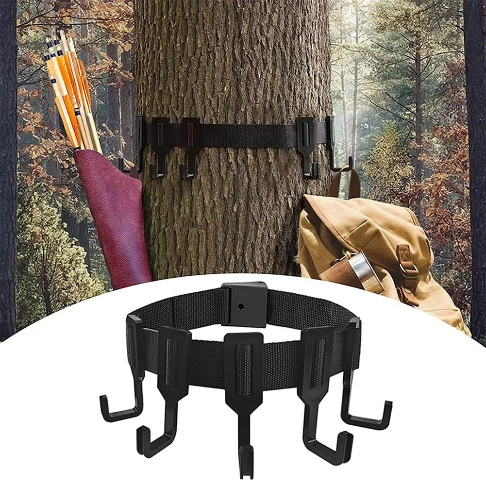 

Hook Holder Strap Hunting Stand Straps Tree Treestand Treestands With Non-Slip Accessories Gear Hang Sporting Goods