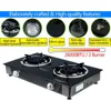 Propane Stove 2 Burner Propane Gas Stove Auto Ignition Portable Gas Stove 26000 BTU Propane Burners LPG with CSA Hose 5