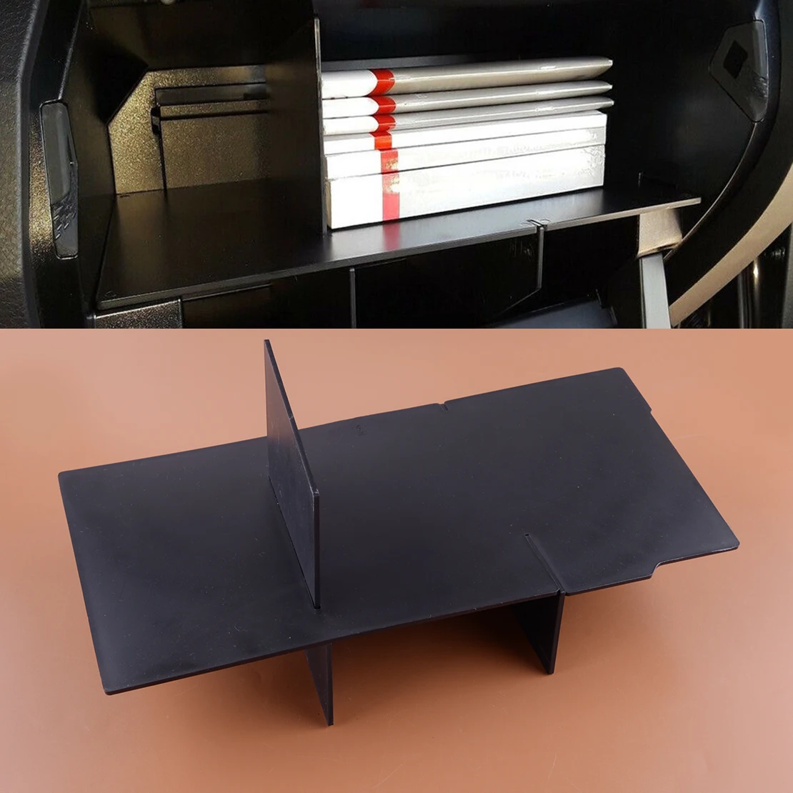 

Подлокотник для центральной консоли автомобиля, черный пластиковый органайзер для вставок, разделители подходят для Toyota Tacoma 2016 2017 2018 2019, 1 комплект