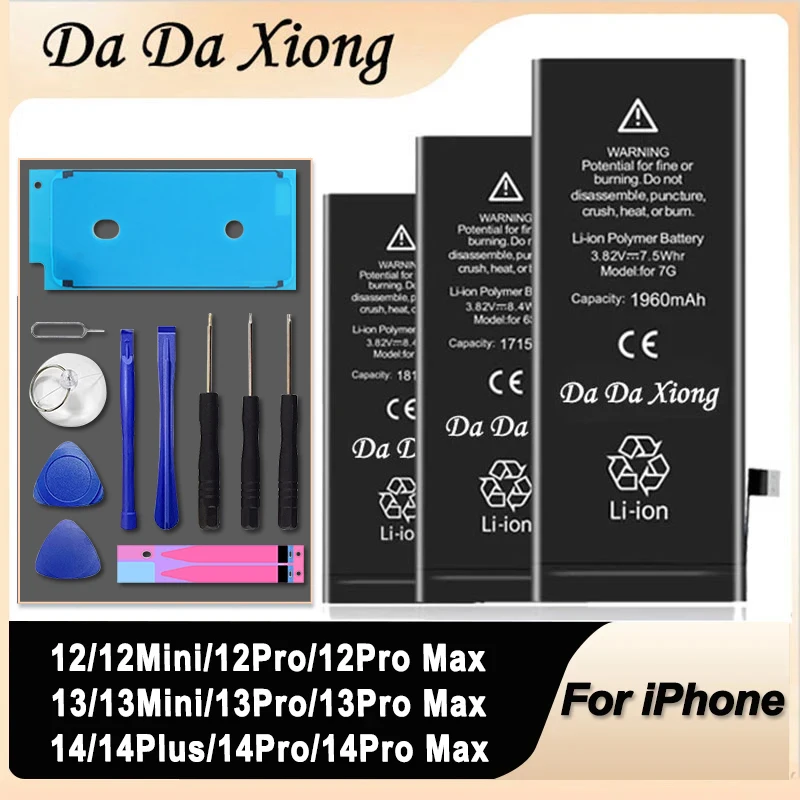 Battery iPhone 14 13 12 PRO MAX Mini 12Mini 12Pro 13Mini 13Pro 12ProMAX 13ProMAX 14Pro 14ProMax SE 14Plus