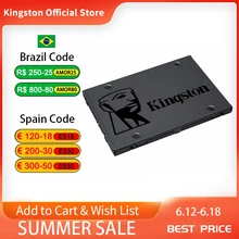  Kingston Digital A400 SSD 120GB 240GB 480GB SATA 3 2.5 inch Internal Solid State Drive HDD Hard Disk HD SSD 240 gb Notebook PC 