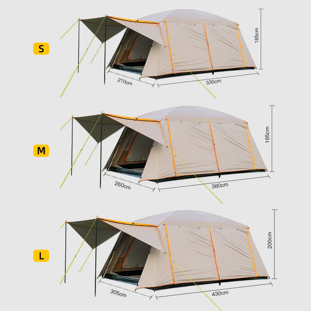 4-6/5-12 Person Camping Tent 6
