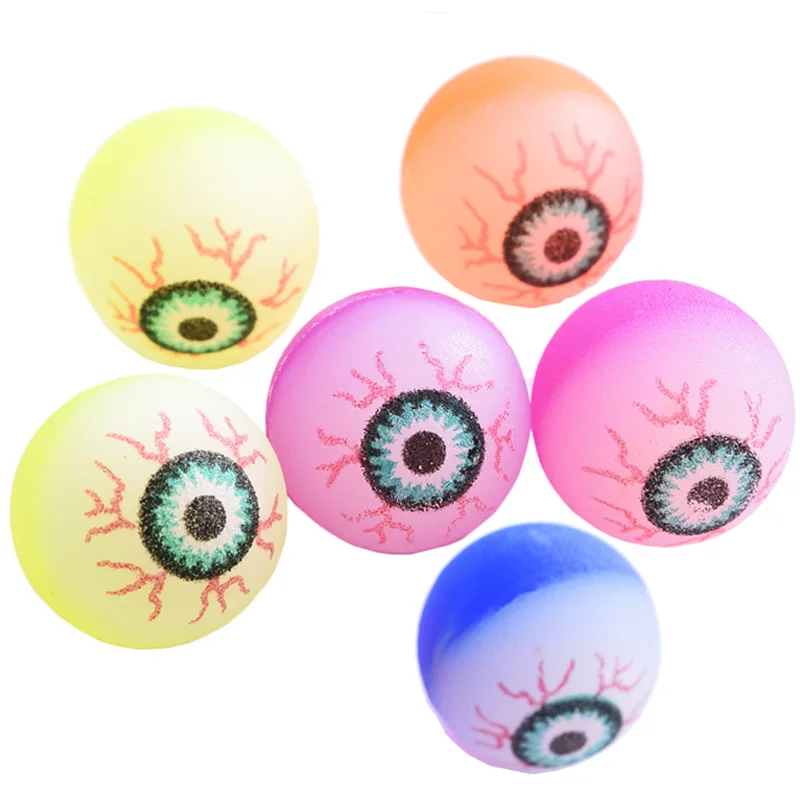 5Pcs Bambola Bulbo Oculare Di Sicurezza In Gomma Occhi Finti Realistico Bloodshot Bulbo Oculare Peluche Animale Burattino Amigurumi Horror Halloween P