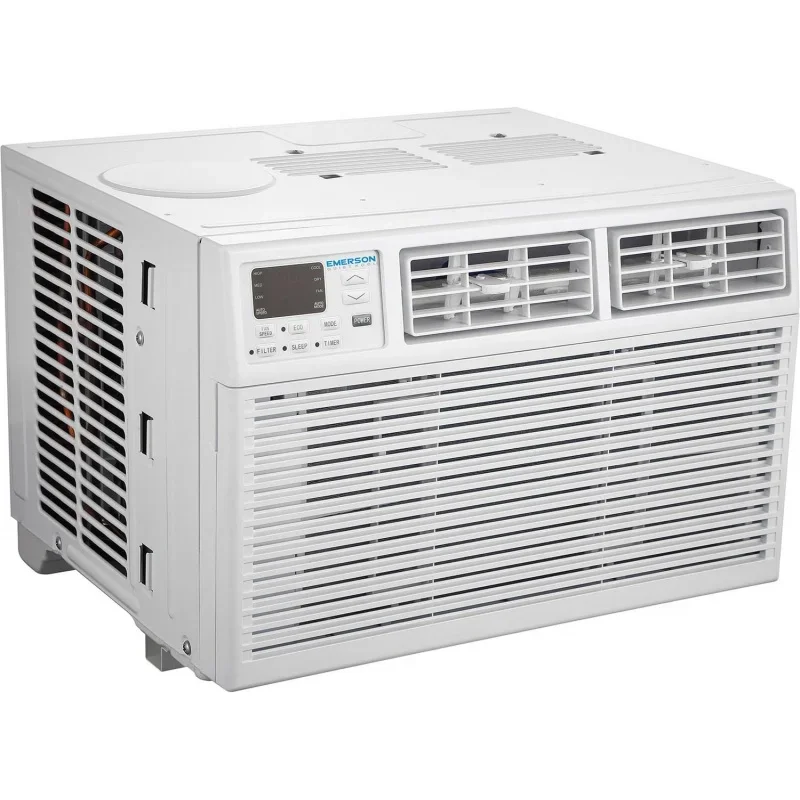 

Emerson тихий Kool 15000 BTU 115V сквозной стеновой кондиционер и осушитель воздуха с дистанционным управлением, настенный блок переменного тока для па