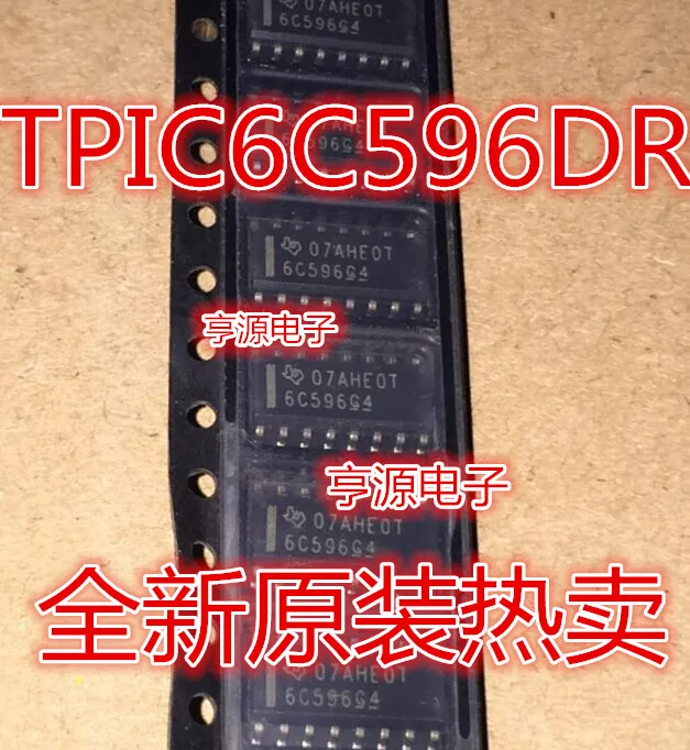 

50 шт./партия 100% Новинка TPIC6C596 TPIC6C596DR G4 SOP16 6C596