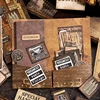 45pcs/piece Vintage Sticky Note Burning Style School Office Supplies DIY Scrapbooking Creative Stationery Notes Pape Set 2