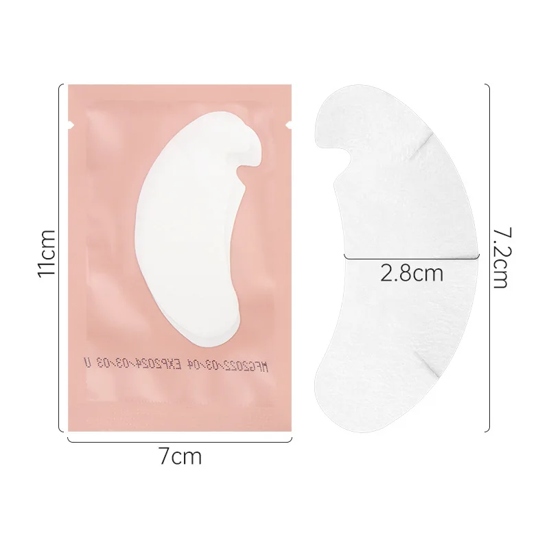 Eyelash Patch Eyelash Pads Eyelash Patches Eyelash Extension Supplies 50 Pairs Eyelash Extension Hydrogel Patches
