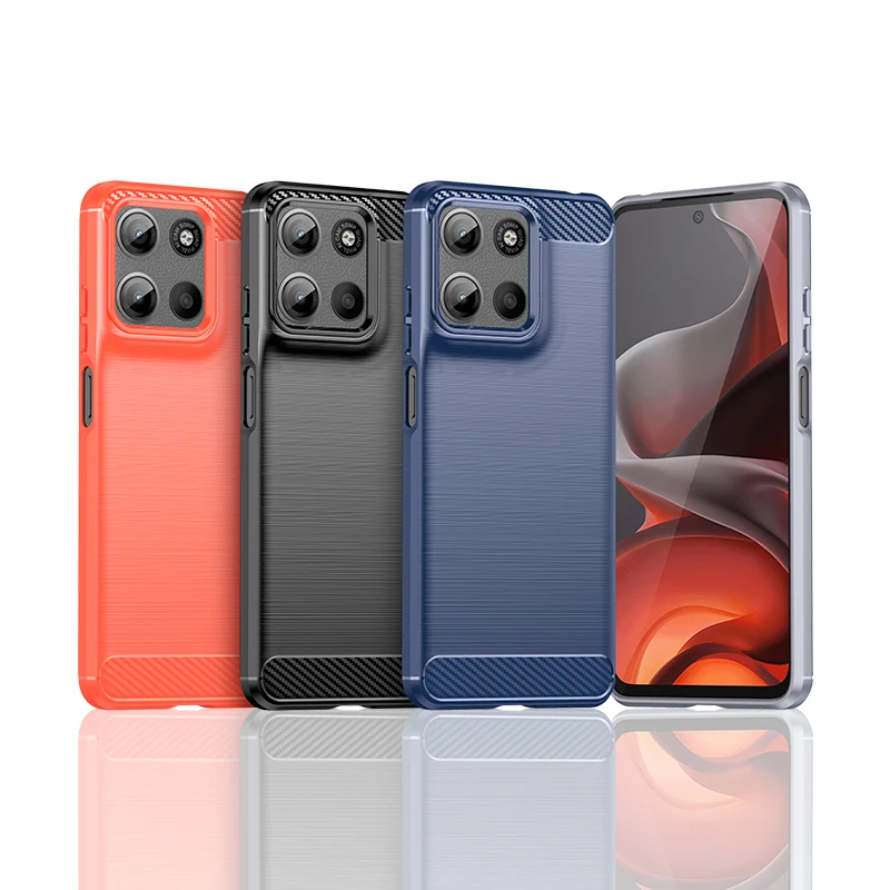 Durable Shock Resistant Silicone Phone Case - Soft TPU Back Cover