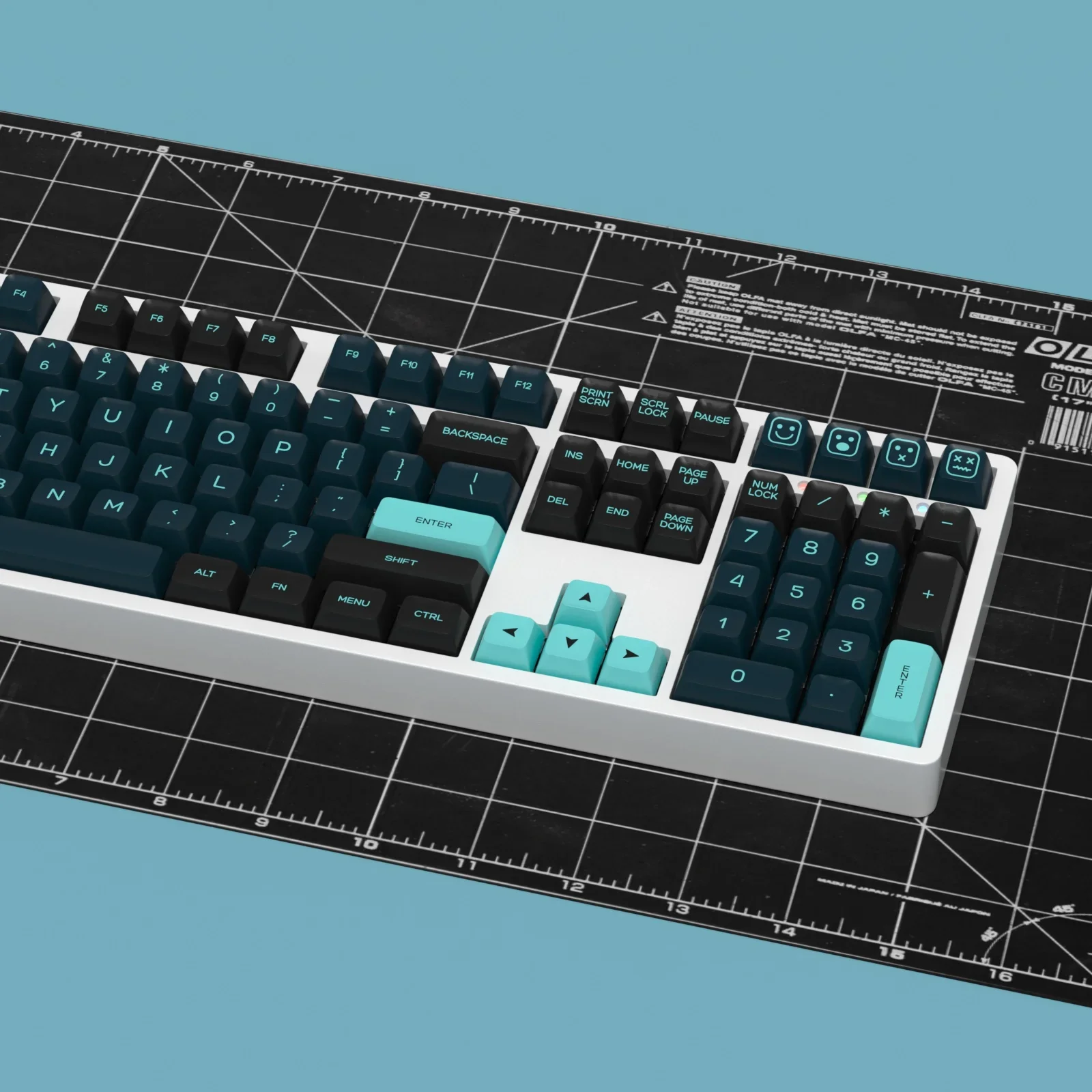 KBDiy GMK Monster Keycaps PBT SA 프로필 기계식 키보드 게이머 키캡 세트 용 이중 샷 161 키 MX 스위치 용 맞춤형 ISO