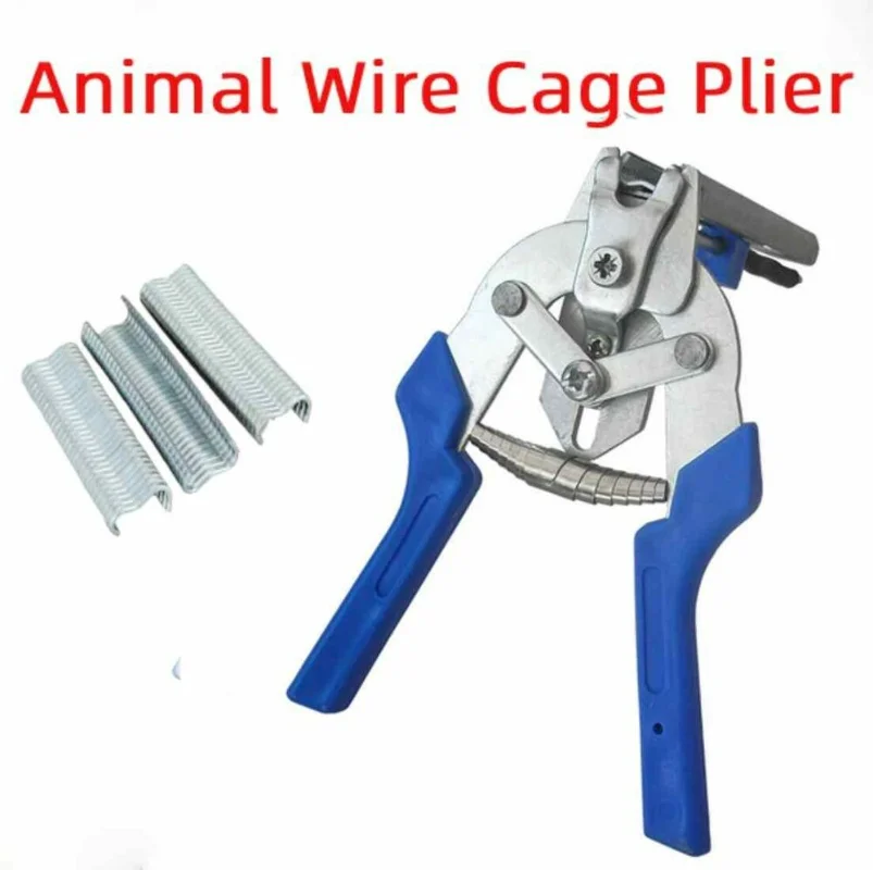 Pinze Per Anelli M Con 1800 Clip - Ideale Per Recinzioni, Gabbie E Materassi - Foto 5