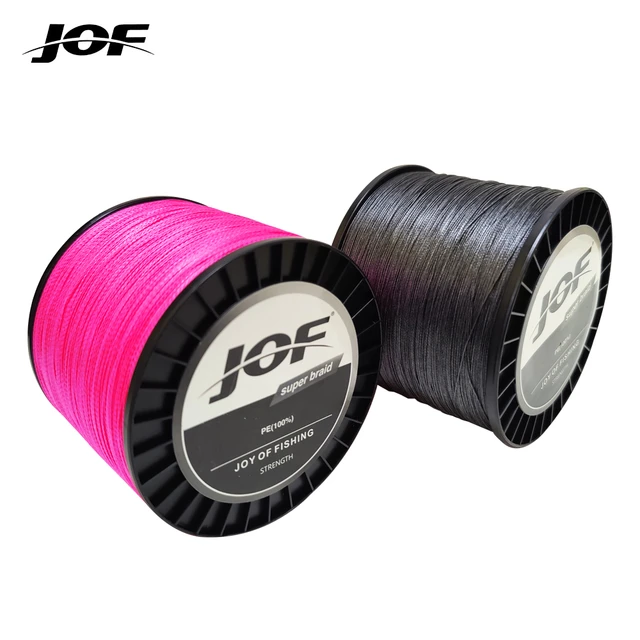 JOF 1 Roll Of PE Solid Color Fishing Line 300M 500M 1000M 8 Strands  Wear-resistant Fishing Line 20-100LB - AliExpress