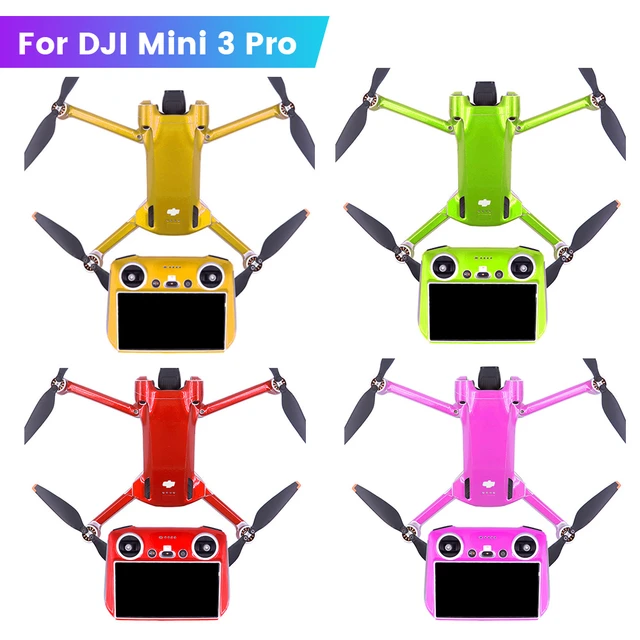 Full Cover Skin for DJI Mini 4 Pro Sticker RC 2 Skins Flat Protector Cover  Anti-Scratch Waterproof For mini 4 pro Accessories