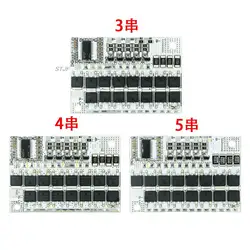 Advanced Lithium Battery Protection Circuit with Balance Charging, 100A Capacity (3S 3.7V)