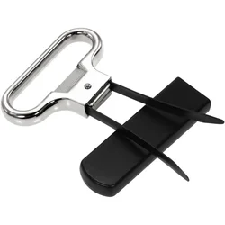 Dual Prong Corkscrew Wine and Beer Bottle Opener for Home and Professional Use (1PCS)