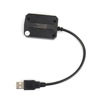 The USB Android TPMS tire pressure monitoring system, voltage monitor and alarm system are externally connected with 4 sensors - Image 2