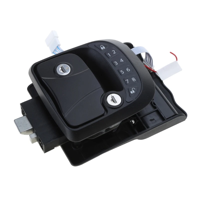 RV Remote Lock RV Remote Lock Entry Door for Latch Lock Anti-theft for Travel Trailer Motorhome RV Security Supplies