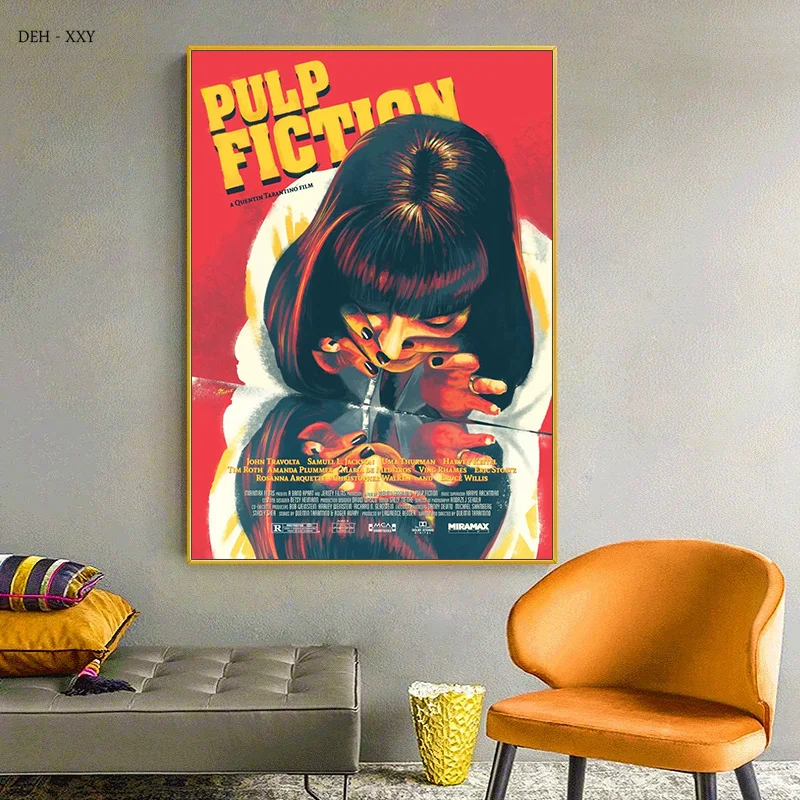 Mia Wallace from Pulp Fiction Poster