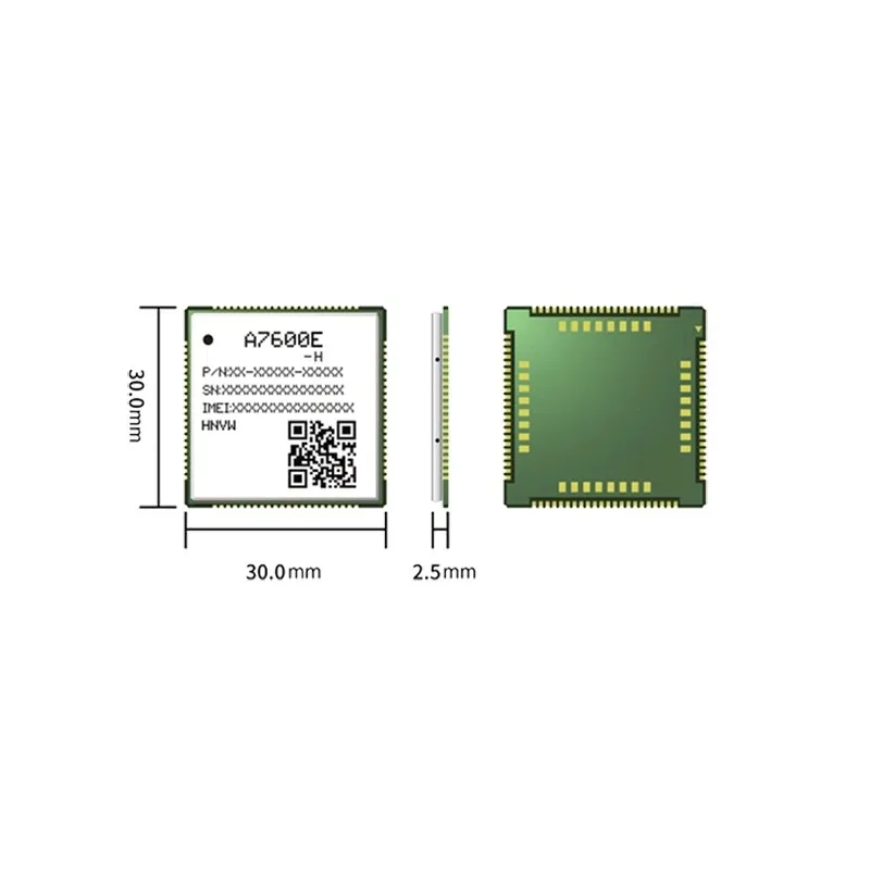 

SIMCOM A7600E-H LTE Cat4 Module LTE-FDD B1/B3/B5/B7/B8/B20 Replace SIM7600E SIM7600E-H SIM5320E SIM5360E GSM GPRS Modem