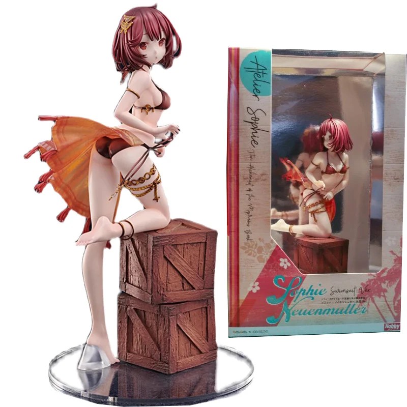 

В наличии оригинальный AMAKUNI AmiAmi Sophie Neuenmuller Atelier Софи: Алхимик таинственной книги аниме модель фигурки