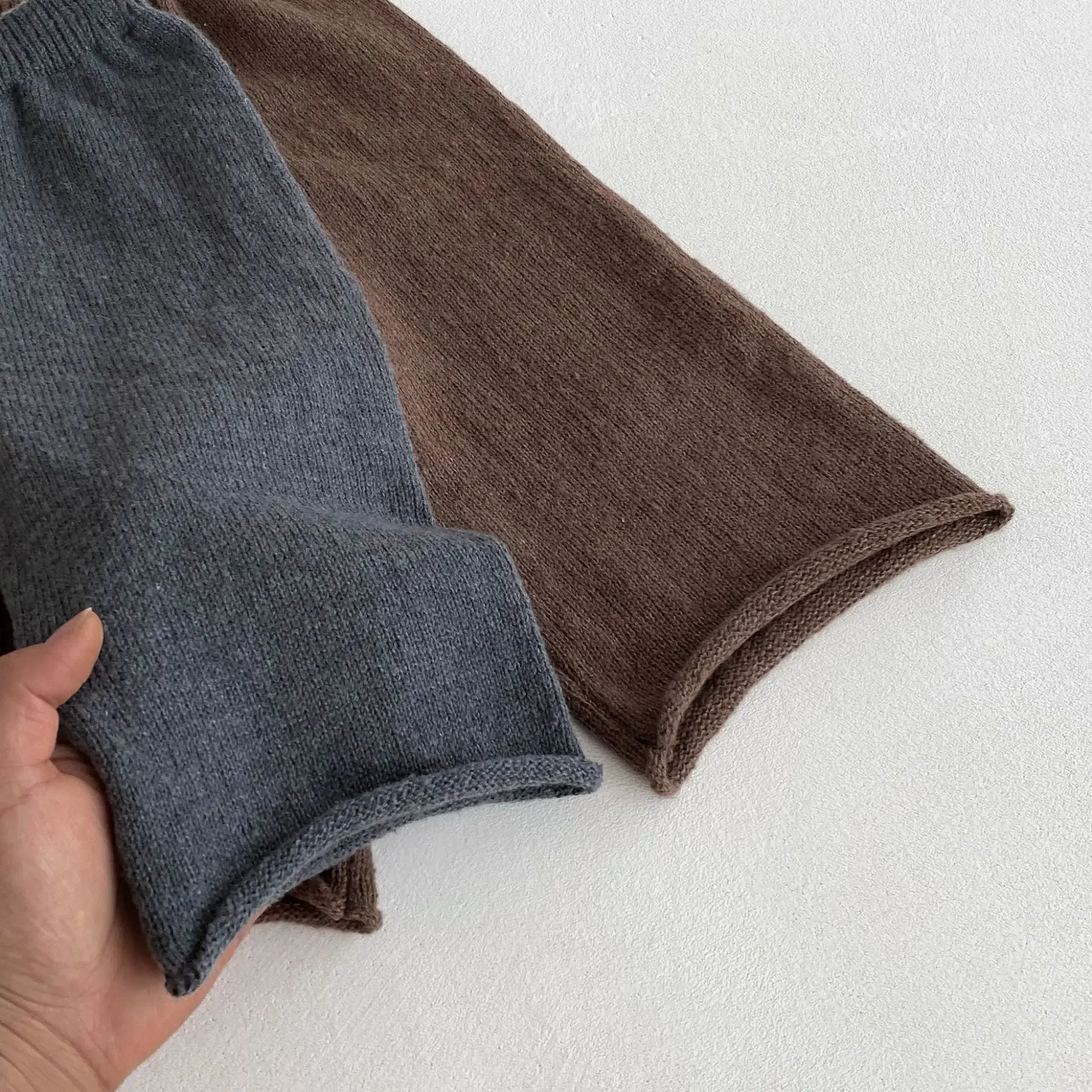 Kids Knit Vest and Pants Set Autumn Clothing