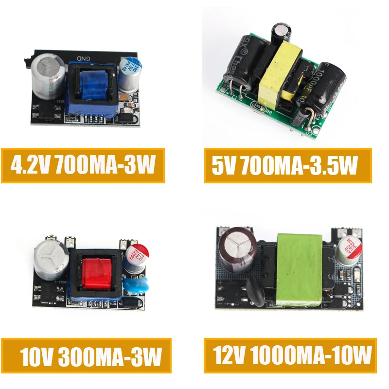 1PCS AC 220V To 5V DC Step Down Transformer AC-DC 5V 700mA / 2000mA 12V 300mA 3.5W Precision Buck Converter Power Supply Module